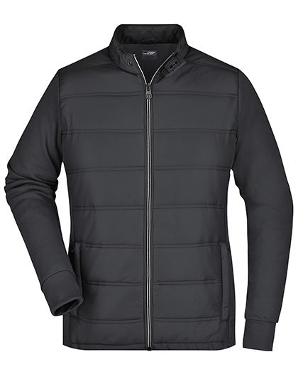 Ladies´ Hybrid Sweat Jacket (JN1123)