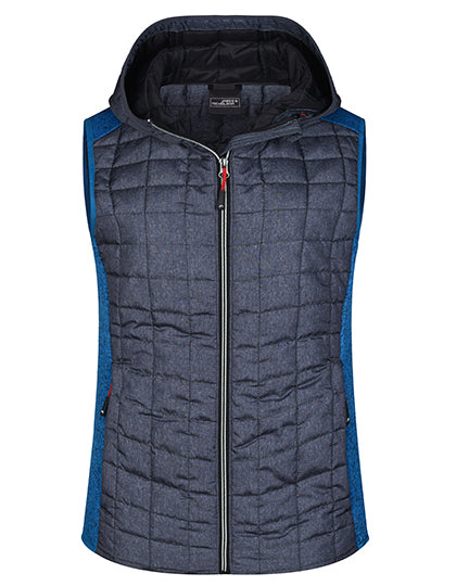 Ladies´ Knitted Hybrid Vest (JN767)