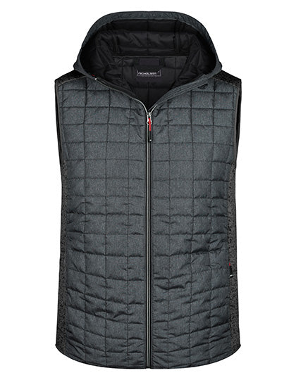 Men´s Knitted Hybrid Vest (JN768)