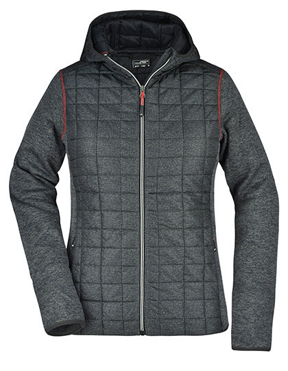 Ladies´ Knitted Hybrid Jacket (JN771)