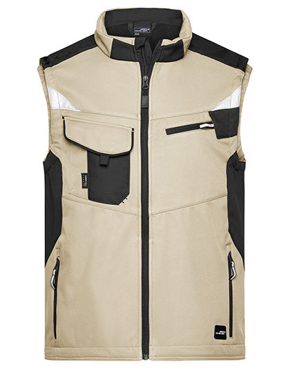 Workwear Softshell Vest -STRONG- (JN845)