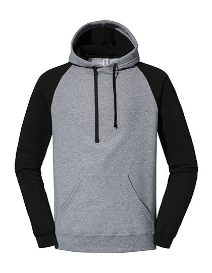 Nublend® Colour-Block Raglan Hooded Sweatshirt (JZ96CR)