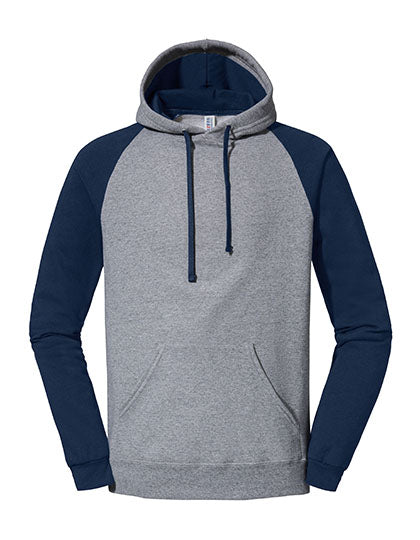 Nublend® Colour-Block Raglan Hooded Sweatshirt (JZ96CR)