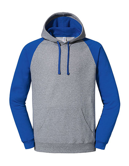 Nublend® Colour-Block Raglan Hooded Sweatshirt (JZ96CR)