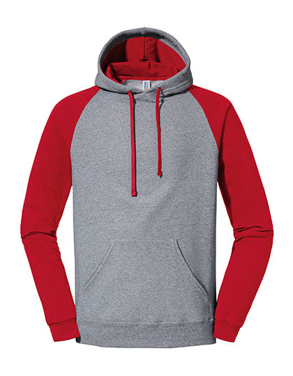 Nublend® Colour-Block Raglan Hooded Sweatshirt (JZ96CR)