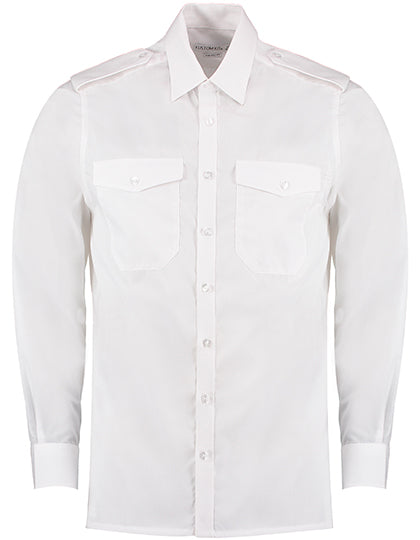 Men´s Tailored Fit Pilot Shirt Long Sleeve (K134)