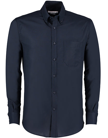 Men`s Slim Fit Workwear Oxford Shirt Long Sleeve (K184)