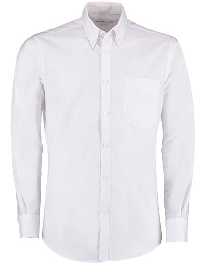 Men`s Slim Fit Workwear Oxford Shirt Long Sleeve (K184)