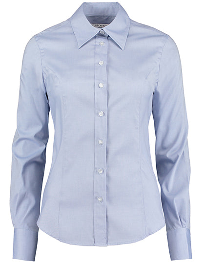 Women´s Tailored Fit Corporate Oxford Shirt Long Sleeve (K702)