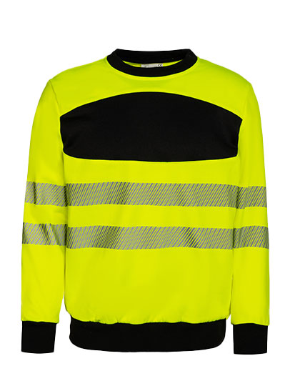 EOS Hi-Vis Workwear Sweatshirt With Printing Area (KX1001)