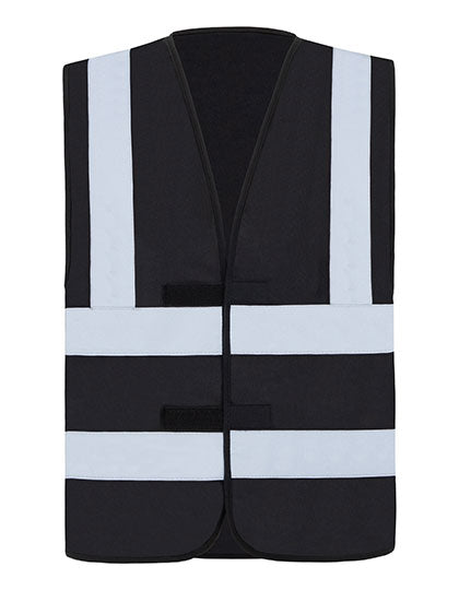 Hi-Vis Safety Vest With 4 Reflective Stripes Hannover (KX140)