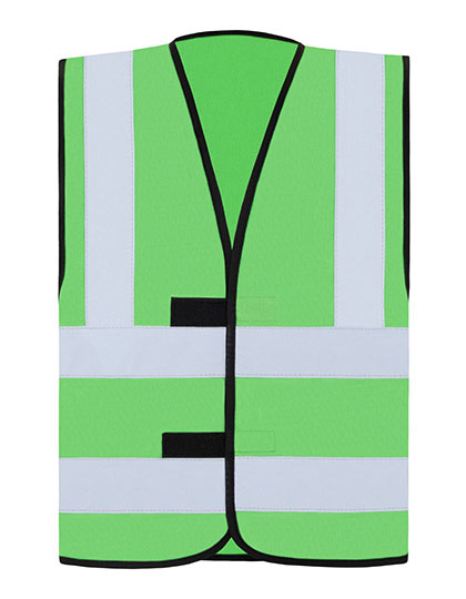 Hi-Vis Safety Vest With 4 Reflective Stripes Hannover (KX140)
