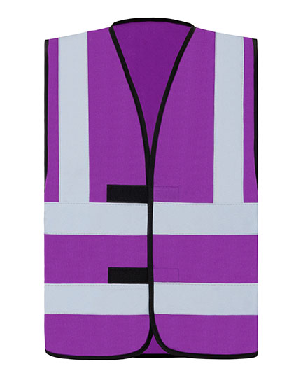 Hi-Vis Safety Vest With 4 Reflective Stripes Hannover (KX140)