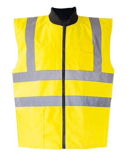 Hi-Vis Reversible Safety Bodywarmer Ural 2-in-1 (KX803)