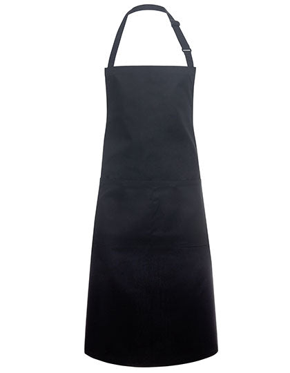 Latzschürze Basic mit Tasche und Schnalle (KY044)