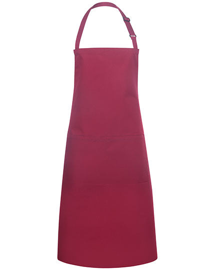 Latzschürze Basic mit Tasche und Schnalle (KY044)