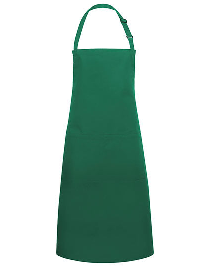 Latzschürze Basic mit Tasche und Schnalle (KY044)