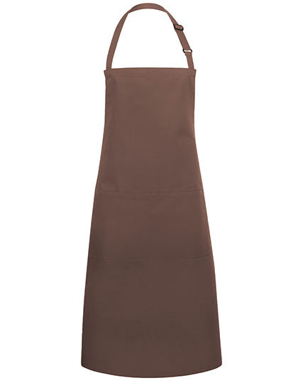 Latzschürze Basic mit Tasche und Schnalle (KY044)