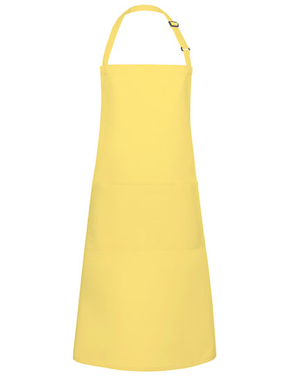 Latzschürze Basic mit Tasche und Schnalle (KY044)
