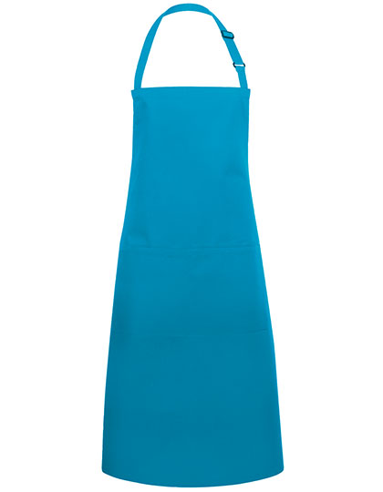 Latzschürze Basic mit Tasche und Schnalle (KY044)