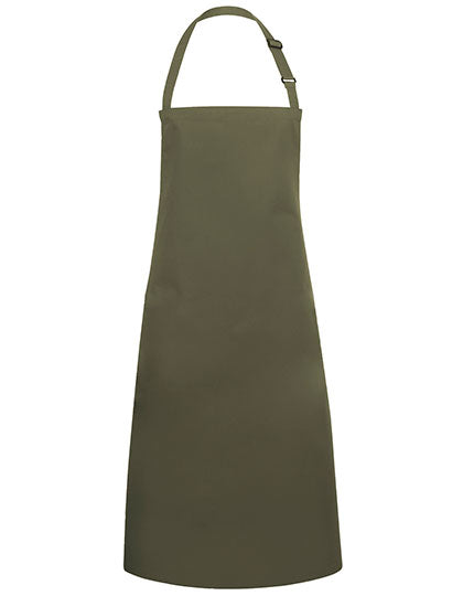 Latzschürze Basic mit Schnalle (KY049)
