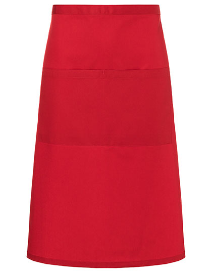 Bistroschürze Basic mit Tasche (KY112)