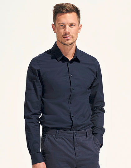 Men´s Long Sleeve Stretch Shirt Blake (L01426)