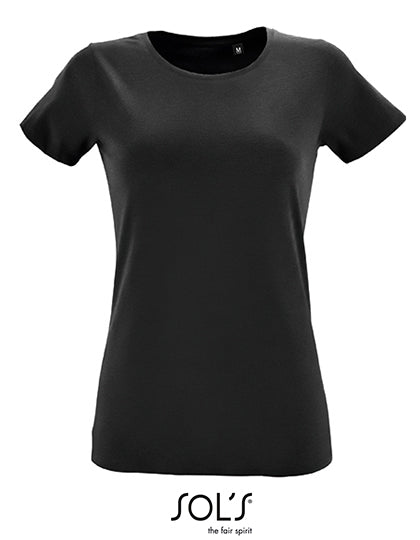 Women´s Round Neck Fitted T-Shirt Regent (L02758)
