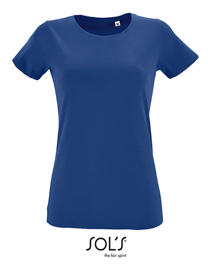 Women´s Round Neck Fitted T-Shirt Regent (L02758)