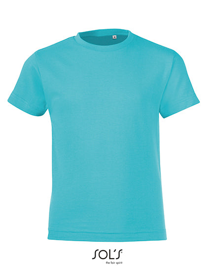 Kids´ Round Collar T-Shirt Regent Fit (L149K)