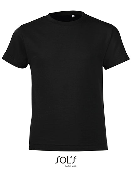 Kids´ Round Collar T-Shirt Regent Fit (L149K)