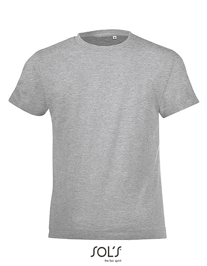 Kids´ Round Collar T-Shirt Regent Fit (L149K)