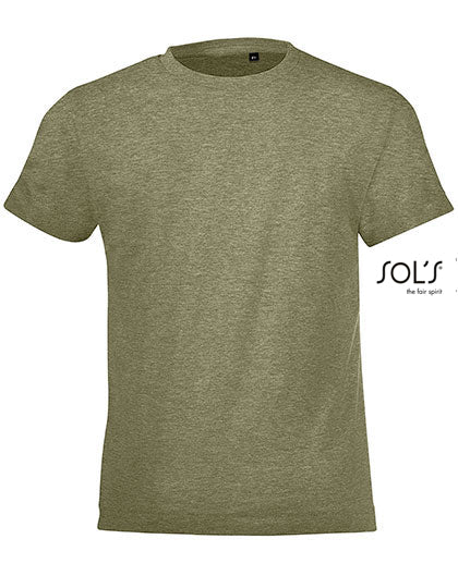 Kids´ Round Collar T-Shirt Regent Fit (L149K)