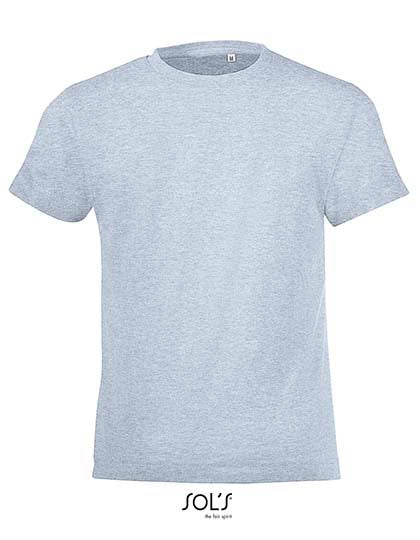 Kids´ Round Collar T-Shirt Regent Fit (L149K)