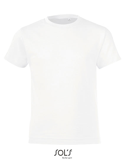 Kids´ Round Collar T-Shirt Regent Fit (L149K)