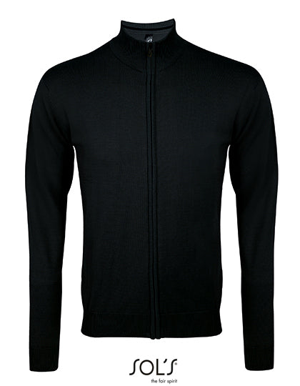 Men´s Zipped Knitted Cardigan Gordon (L413)