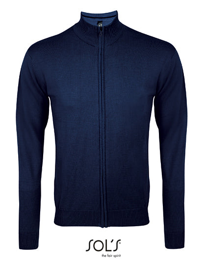Men´s Zipped Knitted Cardigan Gordon (L413)