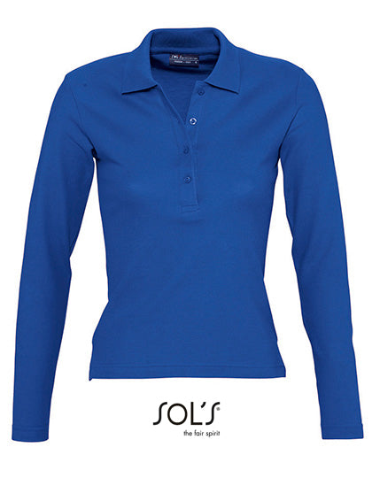 Women´s Long Sleeve Polo Podium (L535)