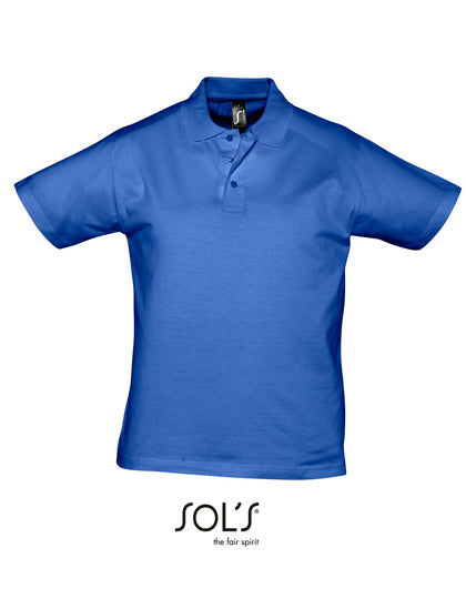 Men´s Jersey Polo Shirt Prescott (L538)