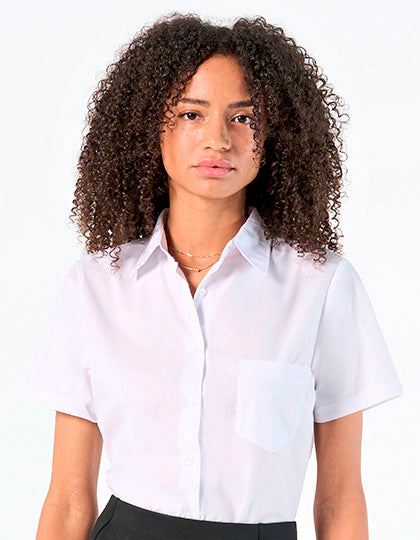 Popeline-Blouse Escape Short Sleeve (L620)
