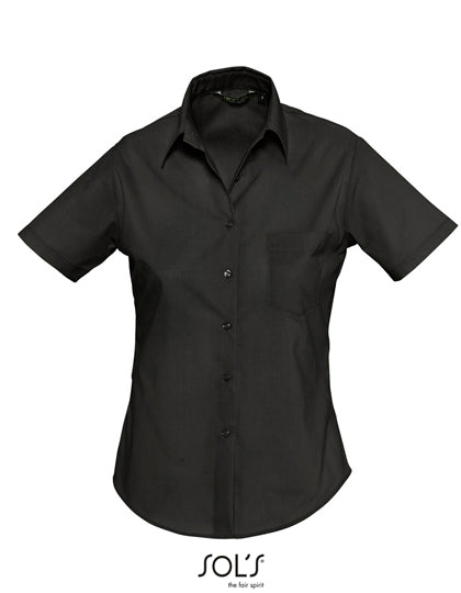 Popeline-Blouse Escape Short Sleeve (L620)