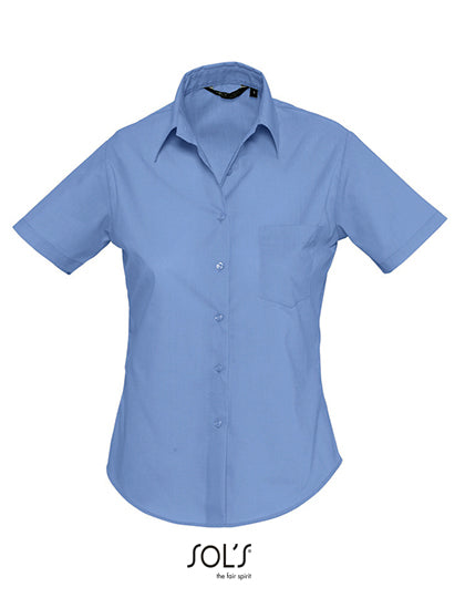 Popeline-Blouse Escape Short Sleeve (L620)