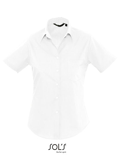 Popeline-Blouse Escape Short Sleeve (L620)