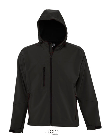 Men´s Hooded Softshell Jacket Replay (L848)