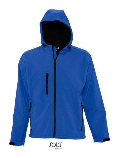 Men´s Hooded Softshell Jacket Replay (L848)