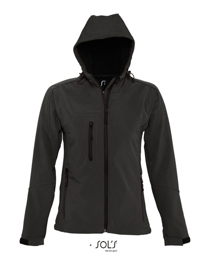 Women´s Hooded Softshell Jacket Replay (L849)