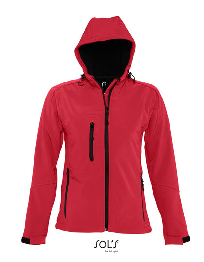 Women´s Hooded Softshell Jacket Replay (L849)