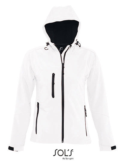 Women´s Hooded Softshell Jacket Replay (L849)