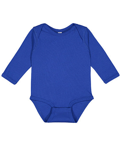 Infant Fine Jersey Long Sleeve Bodysuit (LA4411N)
