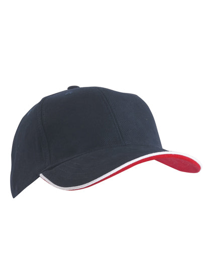 6 Panel Double Sandwich Cap (MB6197)
